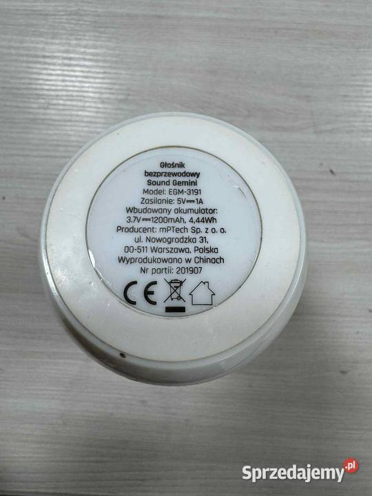 Głośnik przenośny Hykker Sound Gemini EGM3191 warmińsko-mazurskie Elbląg