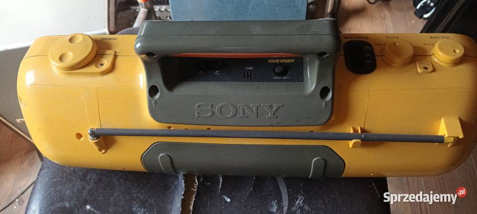 Sportowy raadiomagnetofon sony Sprawny do Kadzidło