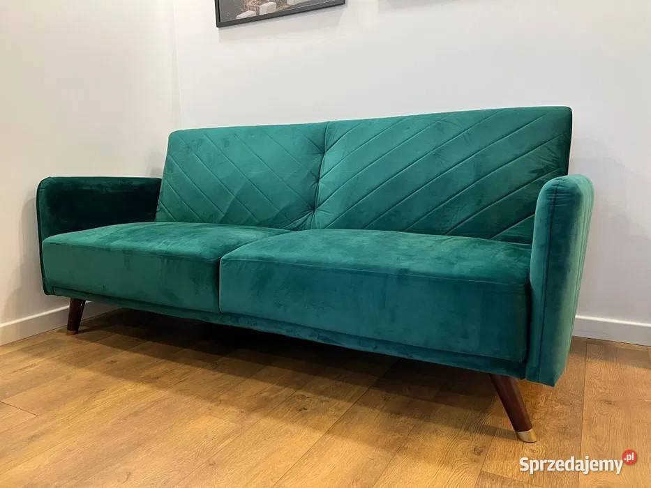 Kanapa sofa butelkowa zieleń Wrocław