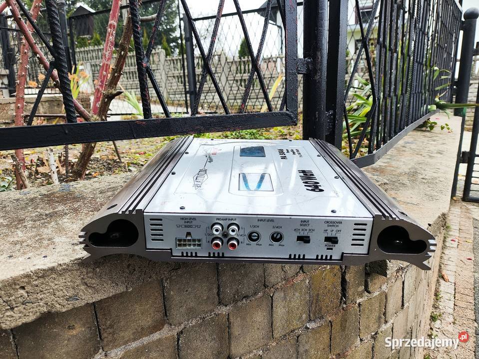 Wzmacniacz samochodowy 4 kanałowy Interconti śląskie Niegowonice