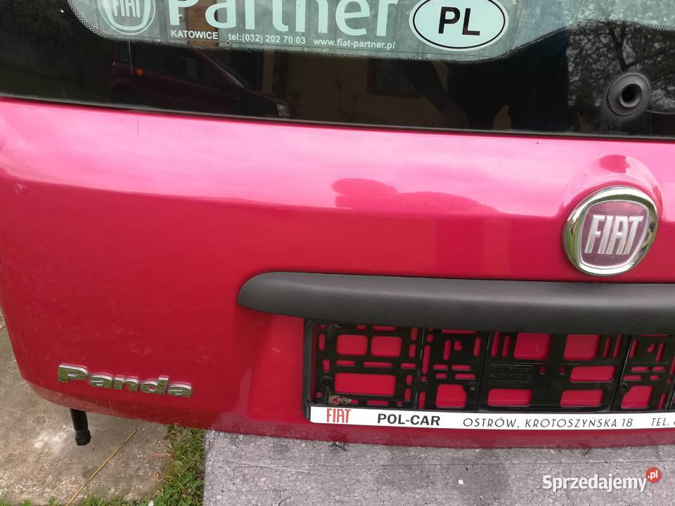 Klapę Tylną Do Fiata Pandy II Stan Lakier 705 osobowe