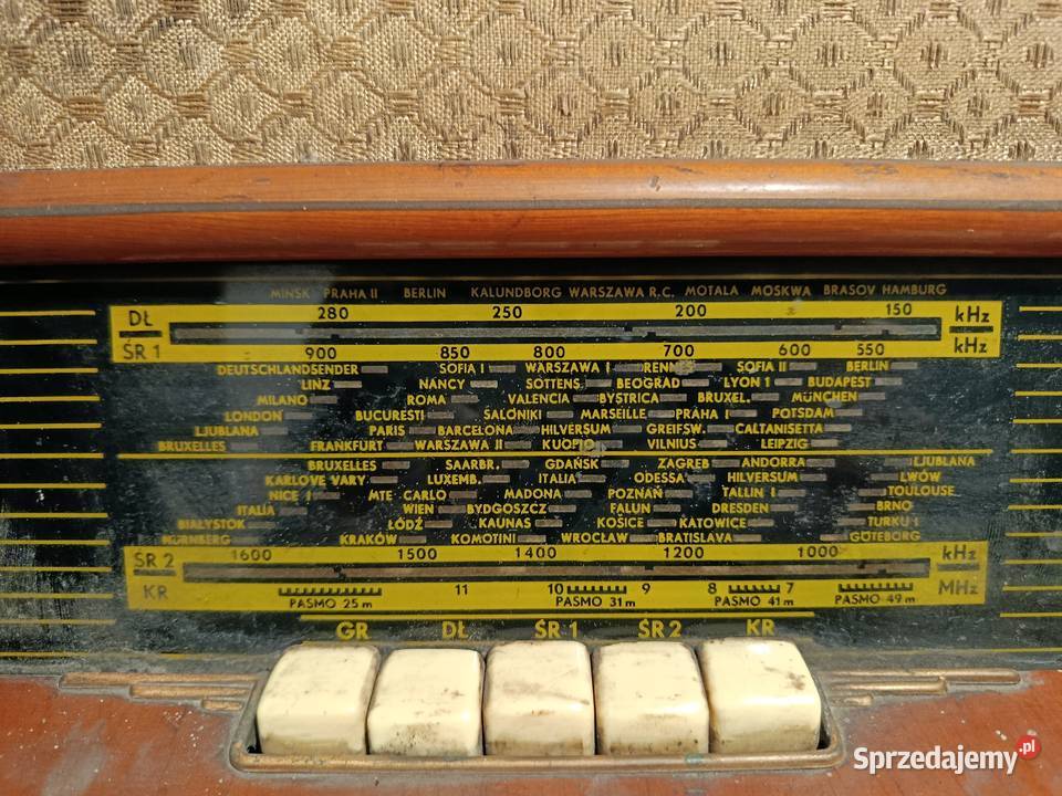 Radio kaprys z lat 60 zabytek Rydułtowy sprzedam