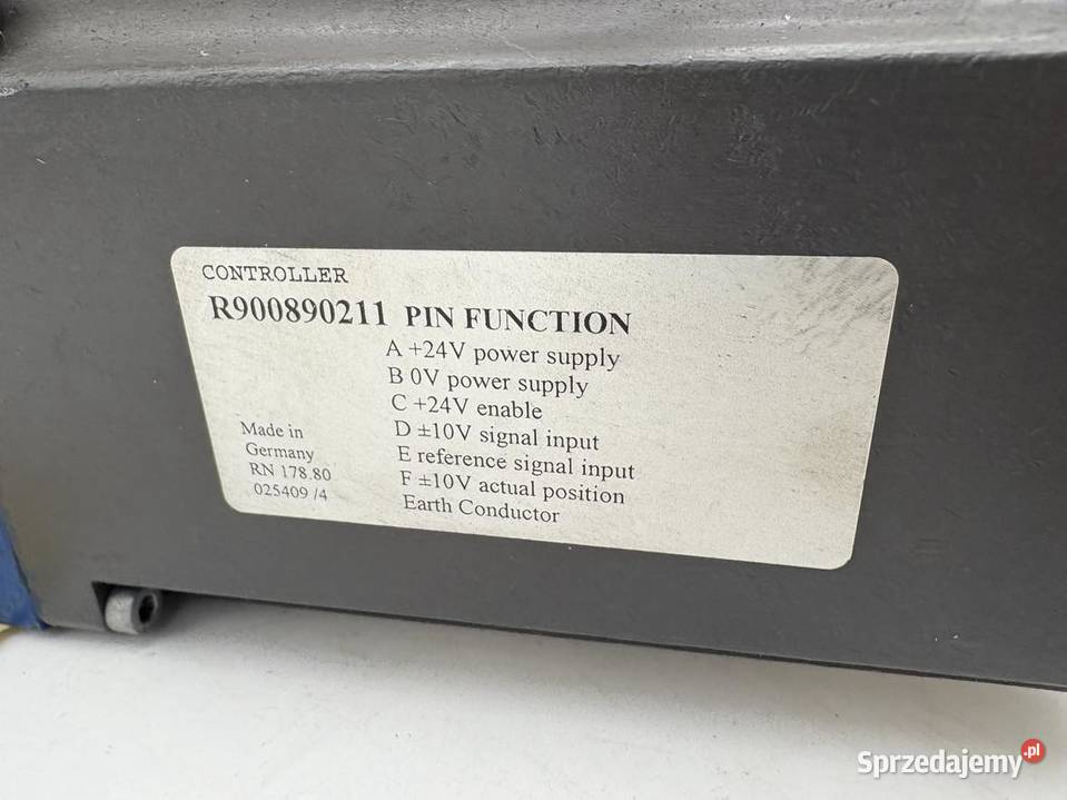 Rexroth 4WRKE 10 W6 100L 33 6EG24ETK31 A5D3M Warszawa