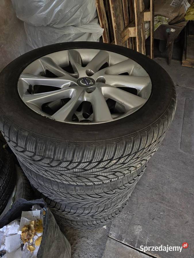 4 alufelgi VOLVO 17 5x108 opony zimowe 22550 r17 warmińsko-mazurskie Pasłęk