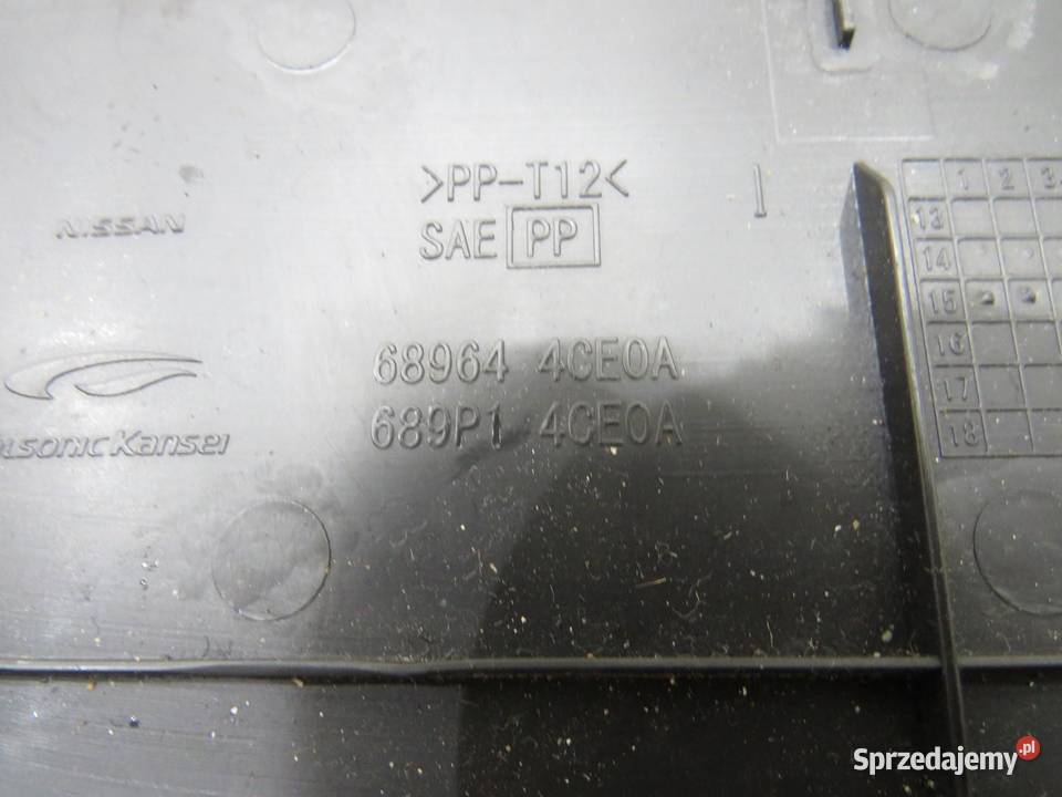 OSŁONA ZAŚLEPKA KONSOLI XTRAIL III T32