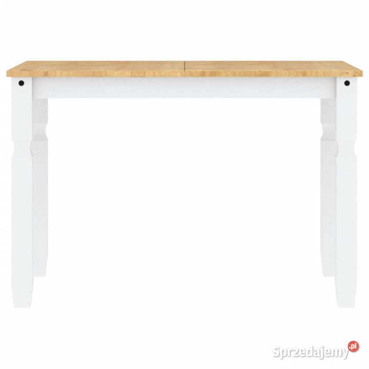 Stół jadalniany Corona biały 112x60x75 drewno mazowieckie Warszawa