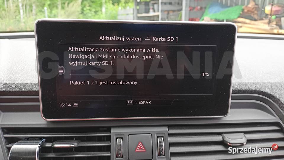 Mapy Audi A4 A5 A6 A7 Q2 Q5 Q7 Mib2 4G Mhi2 GPS i akcesoria łódzkie Pabianice sprzedam