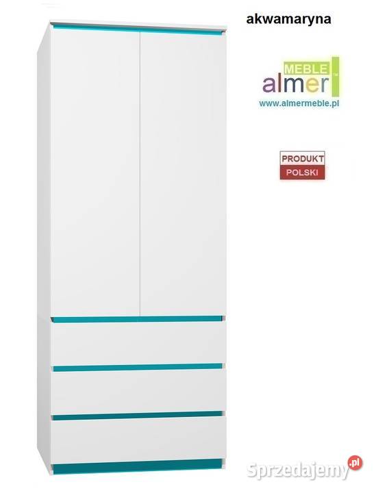 wysoka szafa CITY C13 90x55 w224 młodzieżowa zachodniopomorskie Stargard