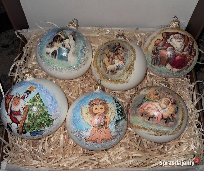 Bombki choinkowe szklane podkarpackie