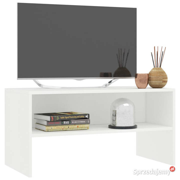 Szafka pod TV biała 80x40x40 materiał mazowieckie Warszawa
