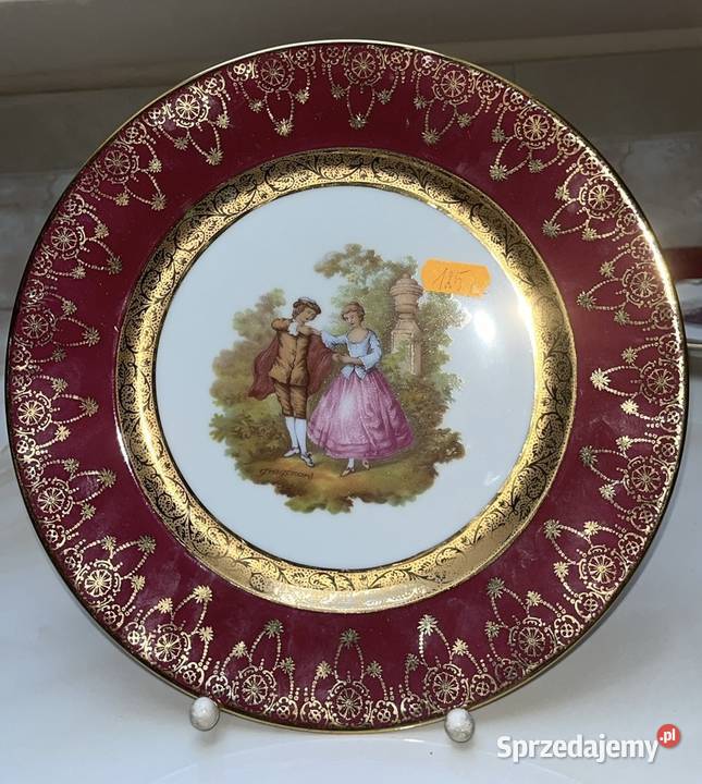 Patera Limoges Francja Fragonard Love Gdańsk