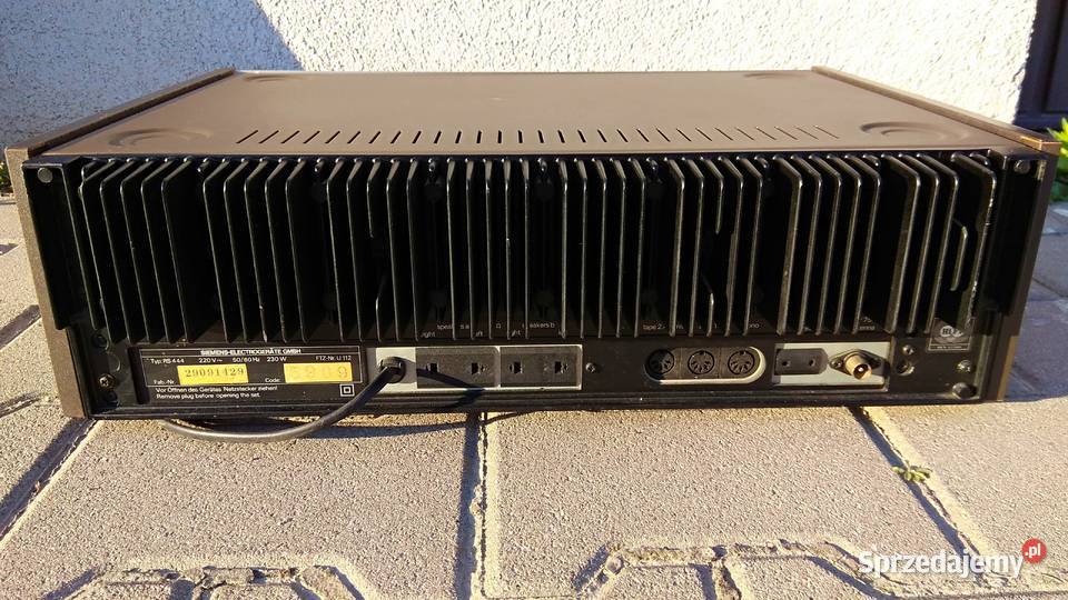 Unikatowy Siemens RS 444 retro vintage Świebodzice