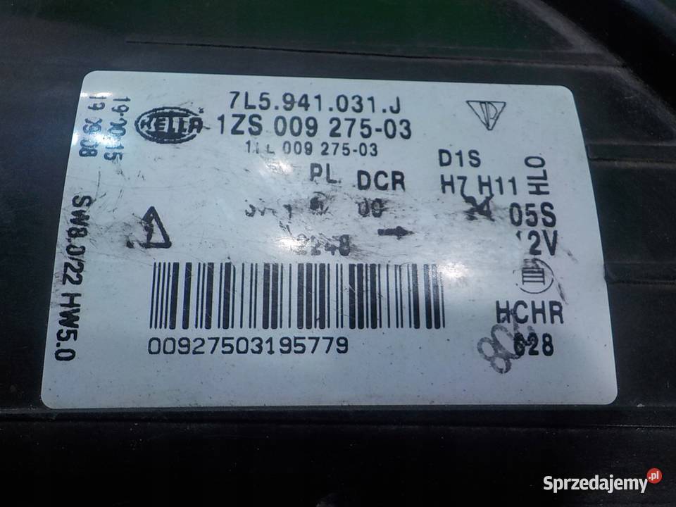 PORSCHE CAYENNE LIFT 07r 5D XENON lampa lewa Suków
