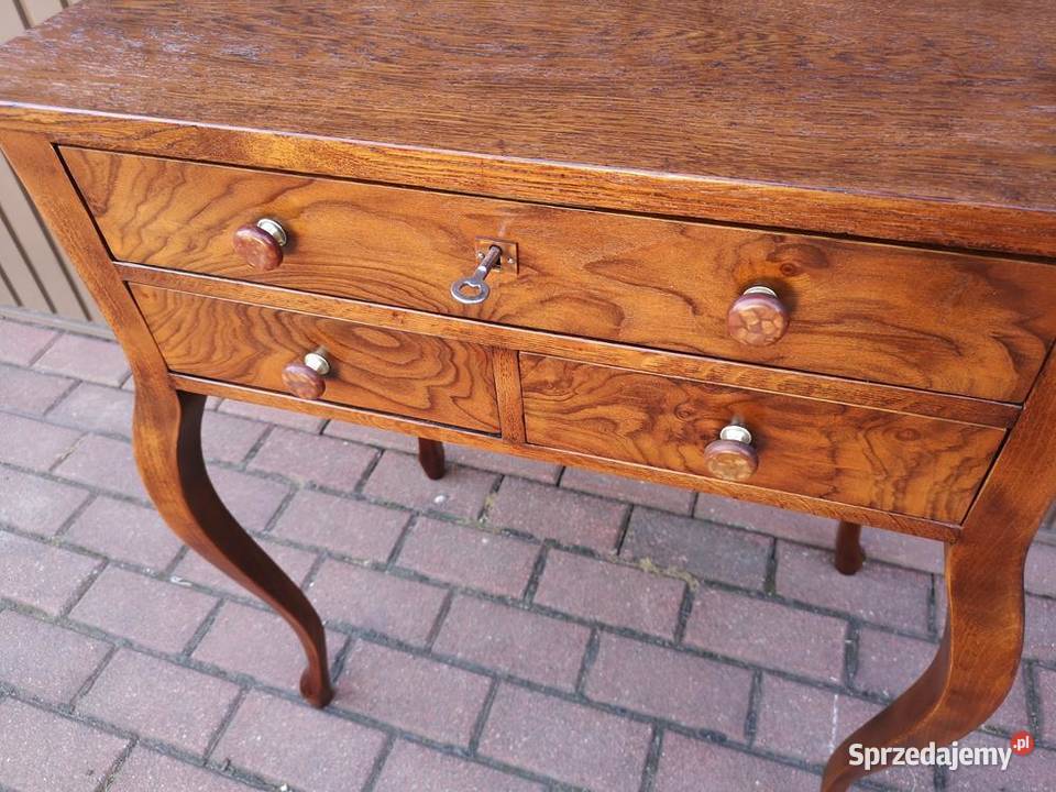 Stolik Szafka Finezyjny Nciak ARTDECO OrzechDąb Swarzędz