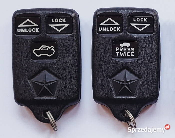 PILOT KLUCZYK OBUDOWA DODGE CHRYSLER JEEP RAM Poznań