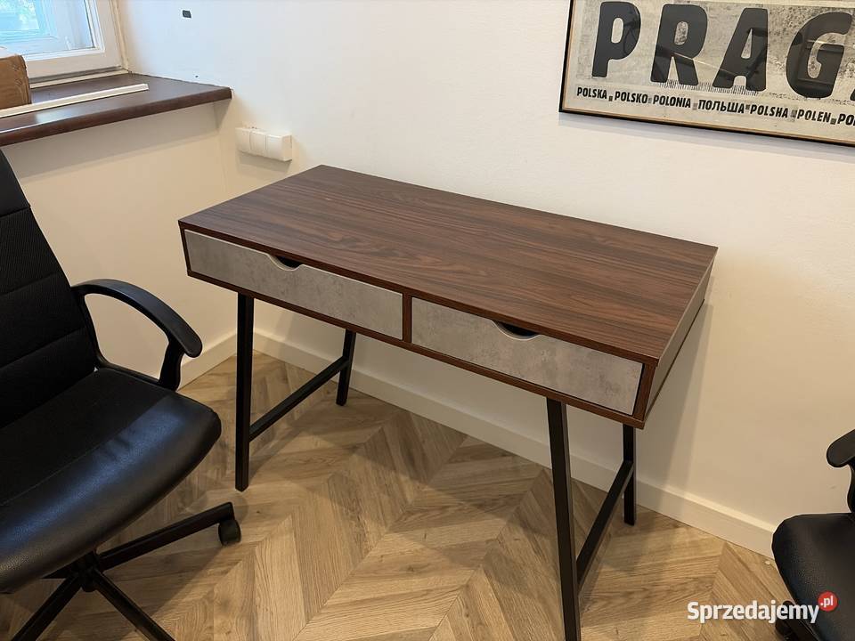 Biurka Haga z szufladami styl LOFT fotele Warszawa