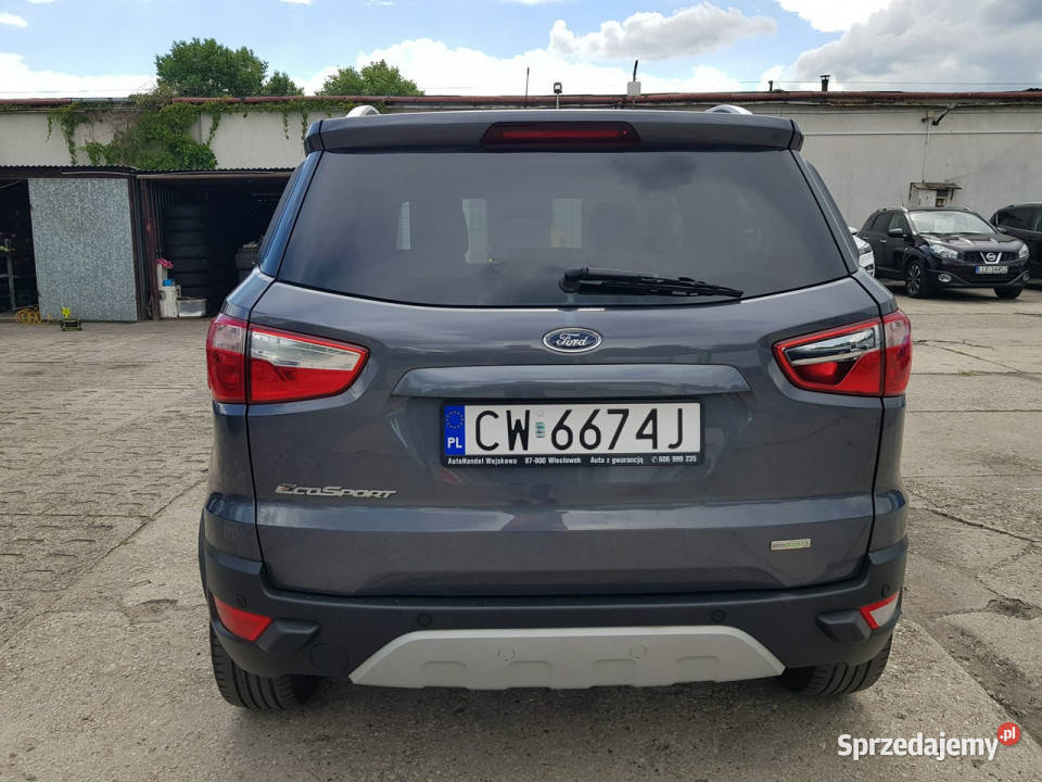 Ford EcoSport 10 Turbo Klimatronik ABS Włocławek sprzedam