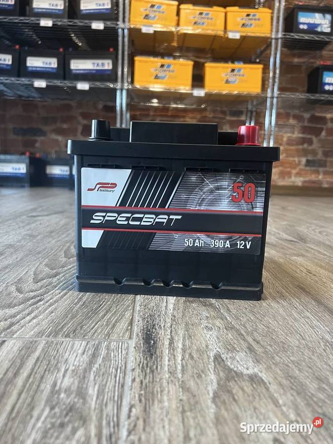 Akumulator SPECBAT 50Ah 390A Najlepsze ceny w osobowe Września