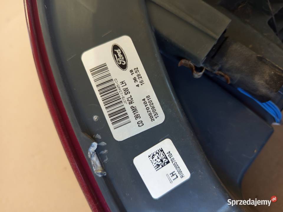 Lampa tylna lewa mondeo mk5 kombi 18 roku Rzeszów sprzedam