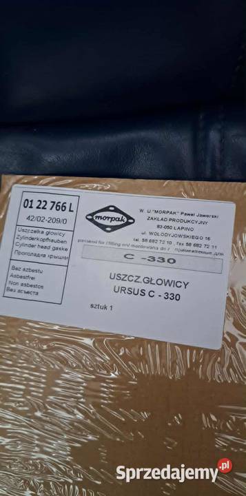 USZCZELKA GŁOWICY URSUS C330 BIAŁA LAKIEROWANA Bełżyce