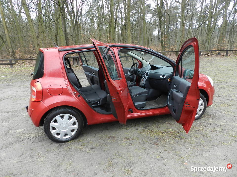 Renault Modus ekonomiczny zadbany SERWISOWANY CD Modus wielkopolskie Puszczykowo