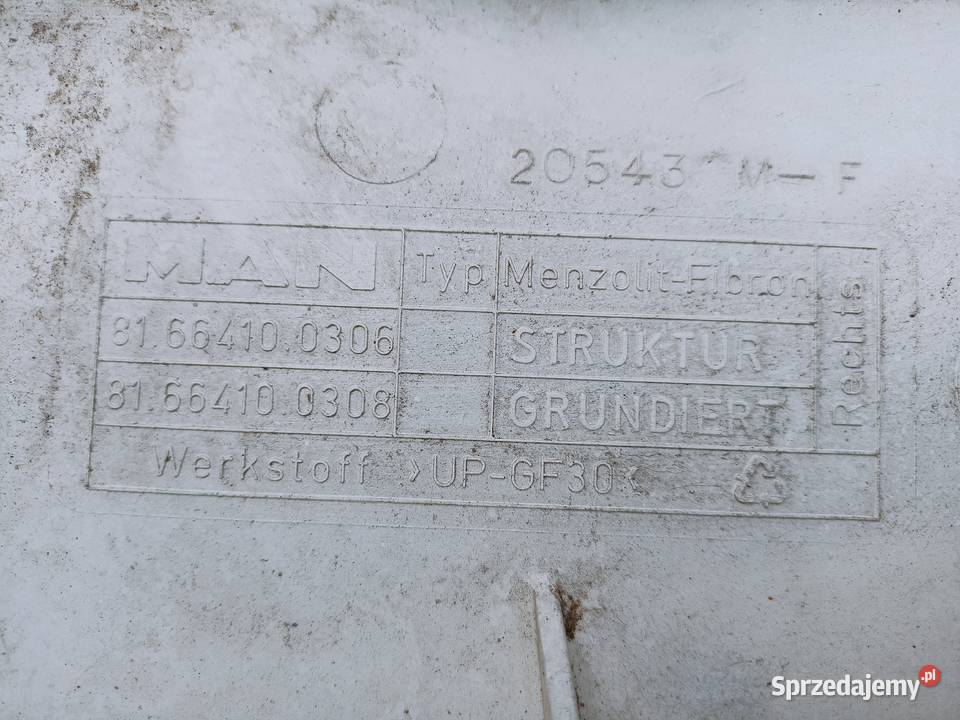 MAN TGX EURO 6 RH BŁOTNIK NADKOLE 81664100306 Sulechów