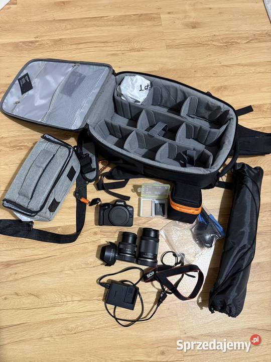 Canon EOS R50 2 obiektywy komplet akcesoriów Elektronika Brzeg Dolny