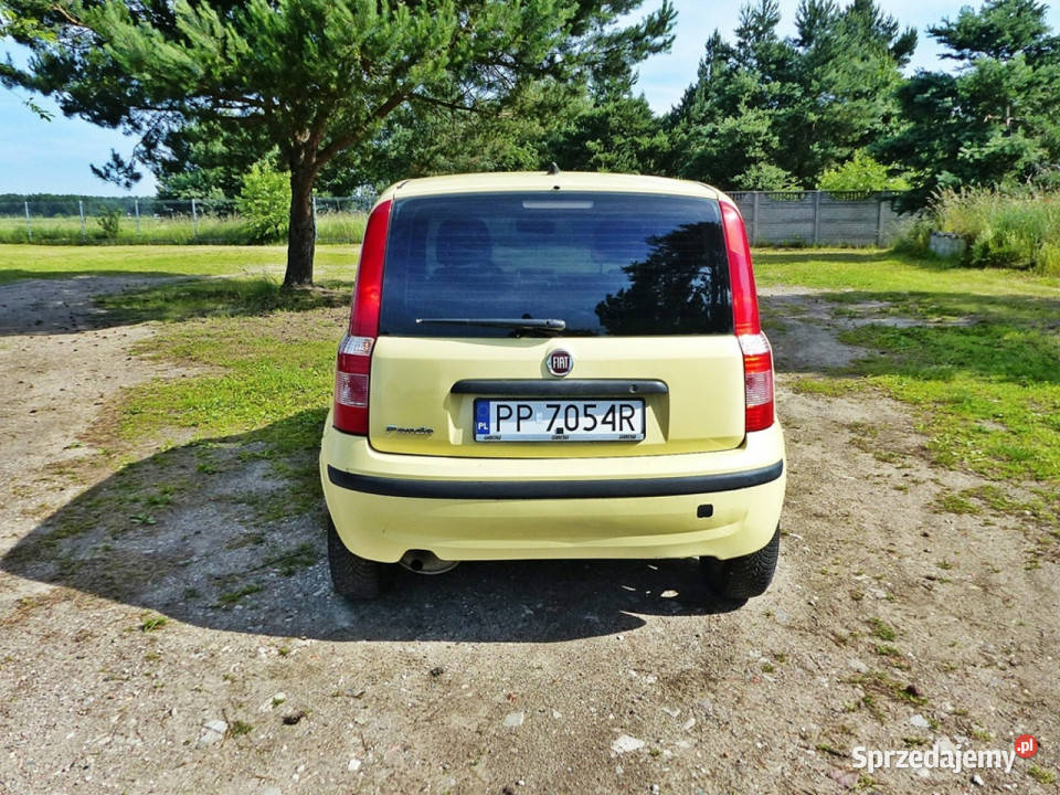 Fiat Panda 12 60 ElektrykaCentralny ZamekSalon Zarejestrowany w Polsce Motoryzacja Piła