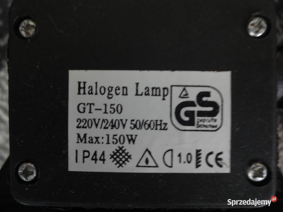 Lampa halogenowa o mocy 150W Kraków sprzedam