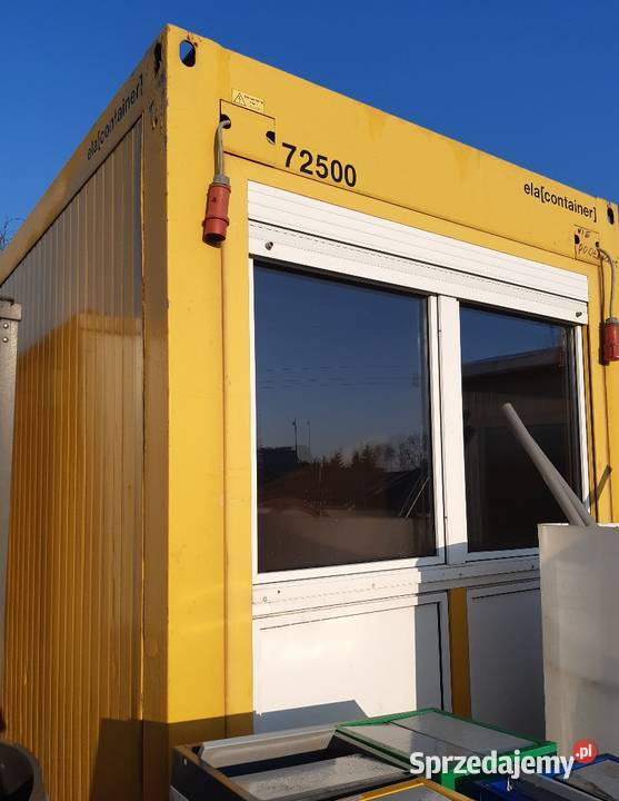 Kontener biurowy szatniowy 72500 żółty Swarzędz sprzedam