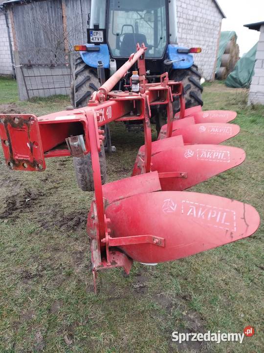 Pług zagonowy akpil mix 40 4 41 stan unia Gorzkowice
