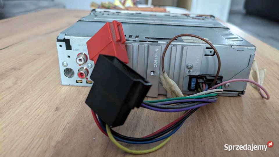 RADIOODTWARZACZ SAMOCHODOWY JVC KDR402 CD Studzionka