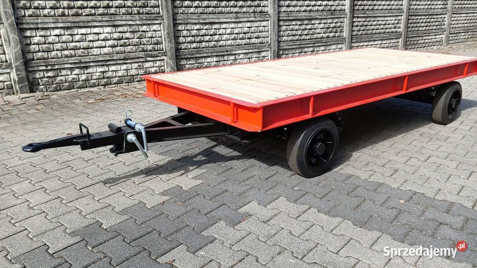 Przyczepa zakładowa wewnątrzzakłada platforma Poznań