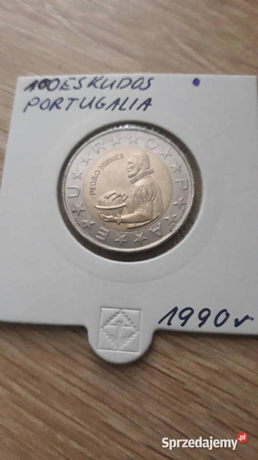 100 Escudos Portugalia 1990 r