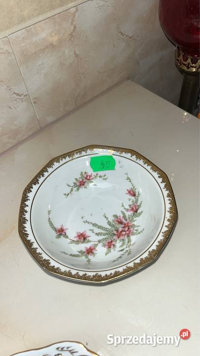 Porcelanowa miseczka Bez sygnatury Biała Gdańsk sprzedam