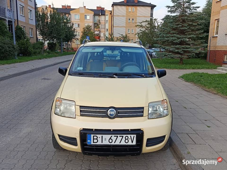 Fiat panda 2005 12 benzyna klimatyzacja sprawna Białystok