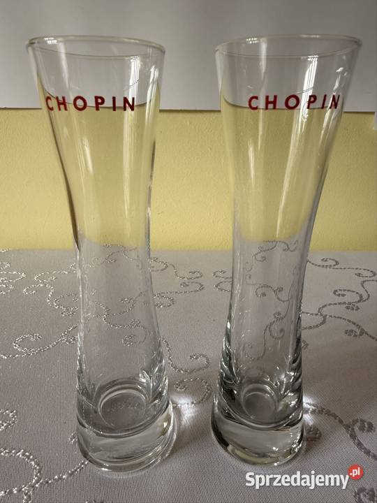 Kieliszki Chopin do Wódki 100 ml Zestaw 2 Szkło śląskie Czerwionka-Leszczyny