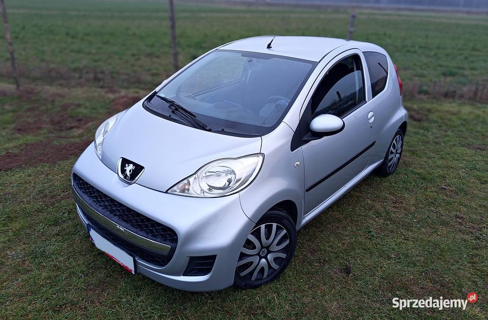 Peugeot 107 10benzyna 2008r Klimatyzacja 96 poduszka powietrzna Ostróda