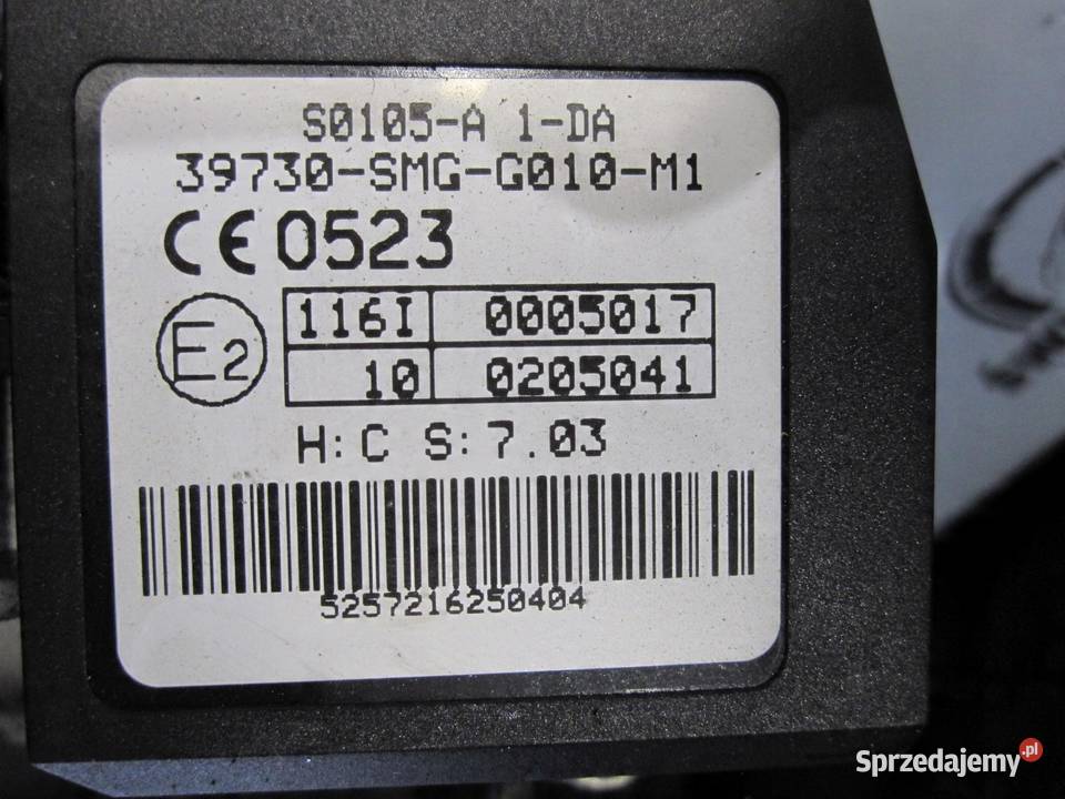 CIVIC VIII UFO 06r kolumna kierownicza stacyjka