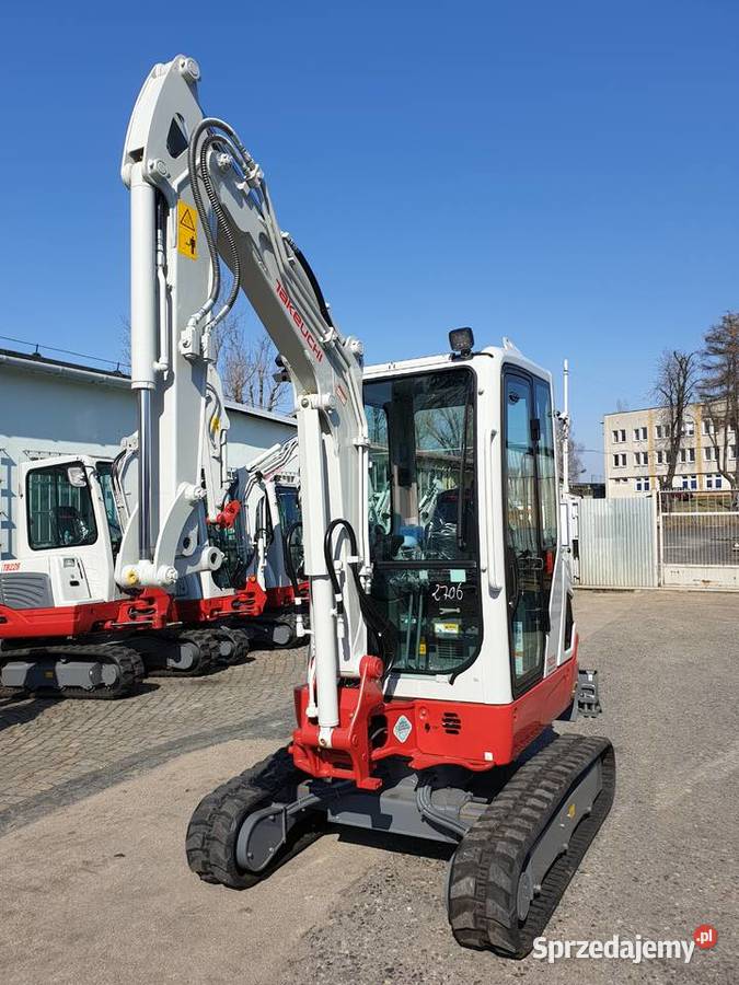 Minikoparka Takeuchi TB225 NOWA z łyżkami Bielsko-Biała sprzedam