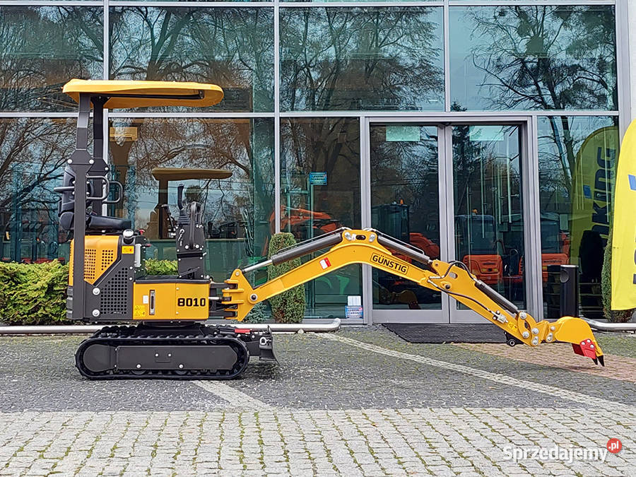 koparka gąsienicowa Gnstig 8010 Gąsiennice Kęty