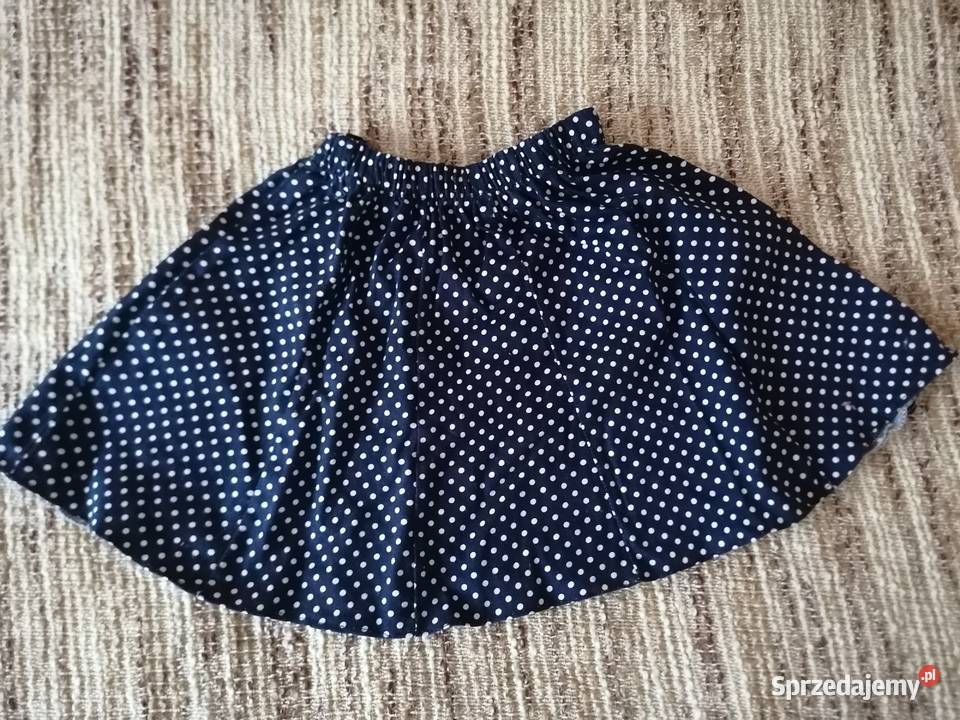 Spódniczka w groszki dziewczynki w rozmiarze Łódź