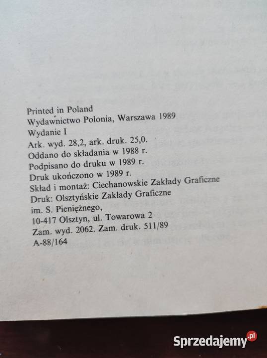 Polański Roman 1989 autobiografia Książki i Podręczniki Kielce
