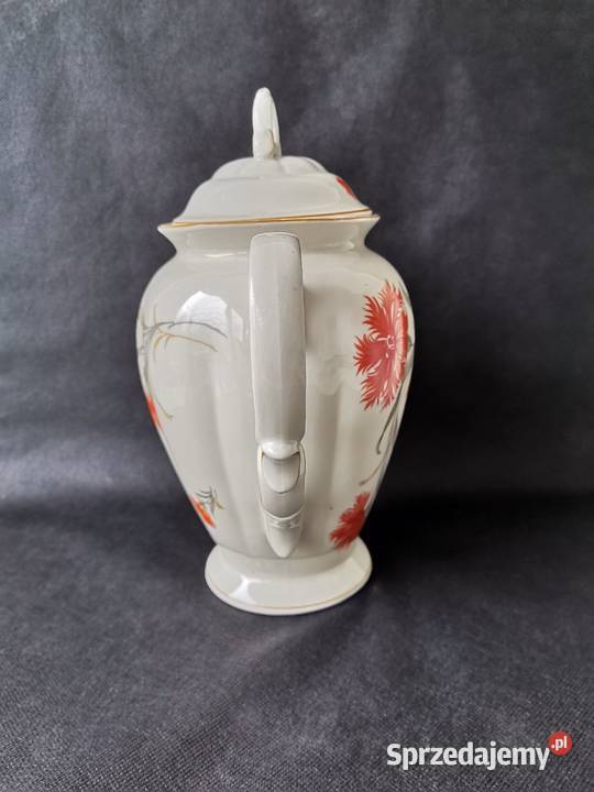 Stary przedwojenny dzbanek porcelana Giesche Art