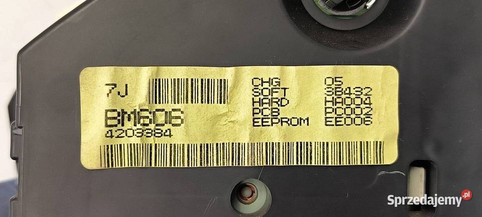 LICZNIK ZEGAR NISSAN ALMERA osobowe kujawsko-pomorskie Lipno