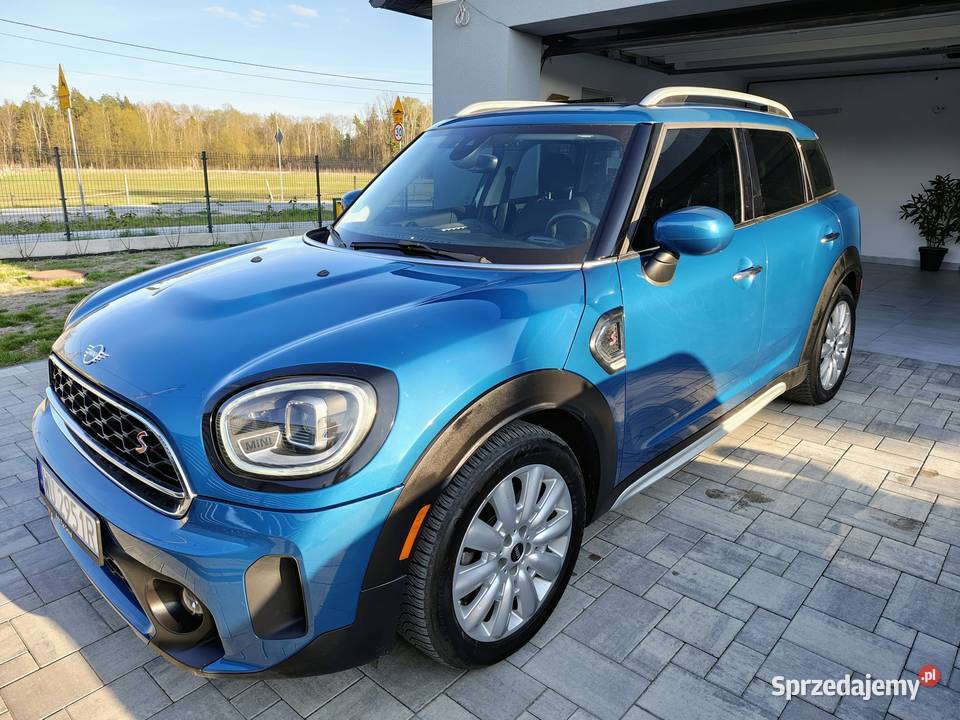 MINI Countryman Cooper S Niebieski styl sportowa Warszawa