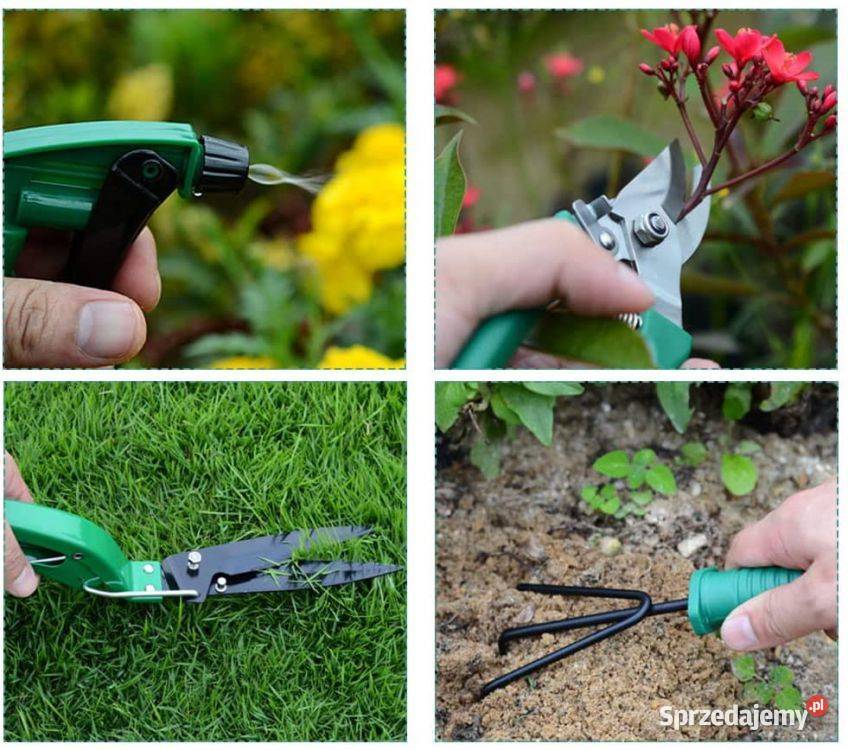 Zestaw ogrodnika narzędzia ogrodowe 10 elementów Bielsk Podlaski