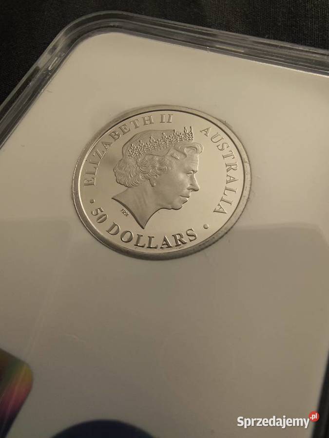 Kangur 2009 proof pół uncji PLATYNA grading PR70 Bielsko-Biała