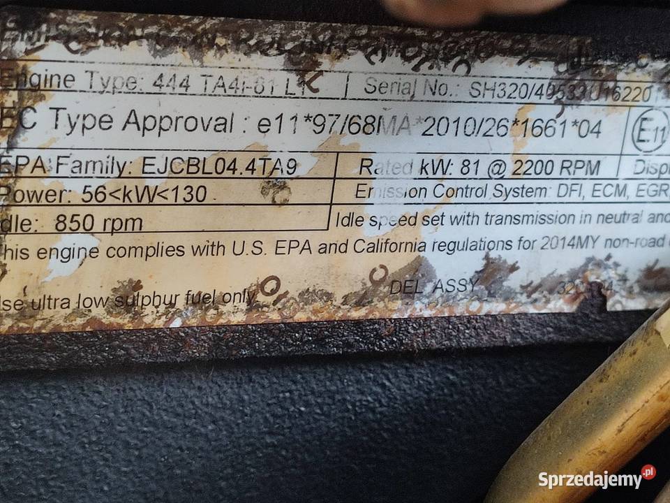 Silnik 444 TA4i81L1 JCB 54170