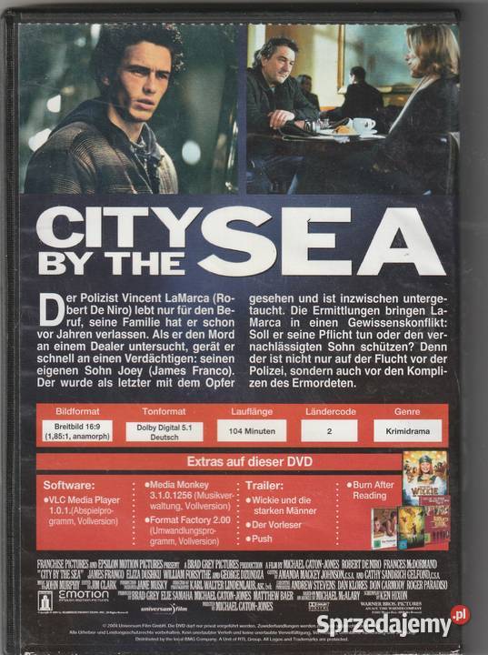 City By The Sea Dochodzenie De Niro DVD sprzedam